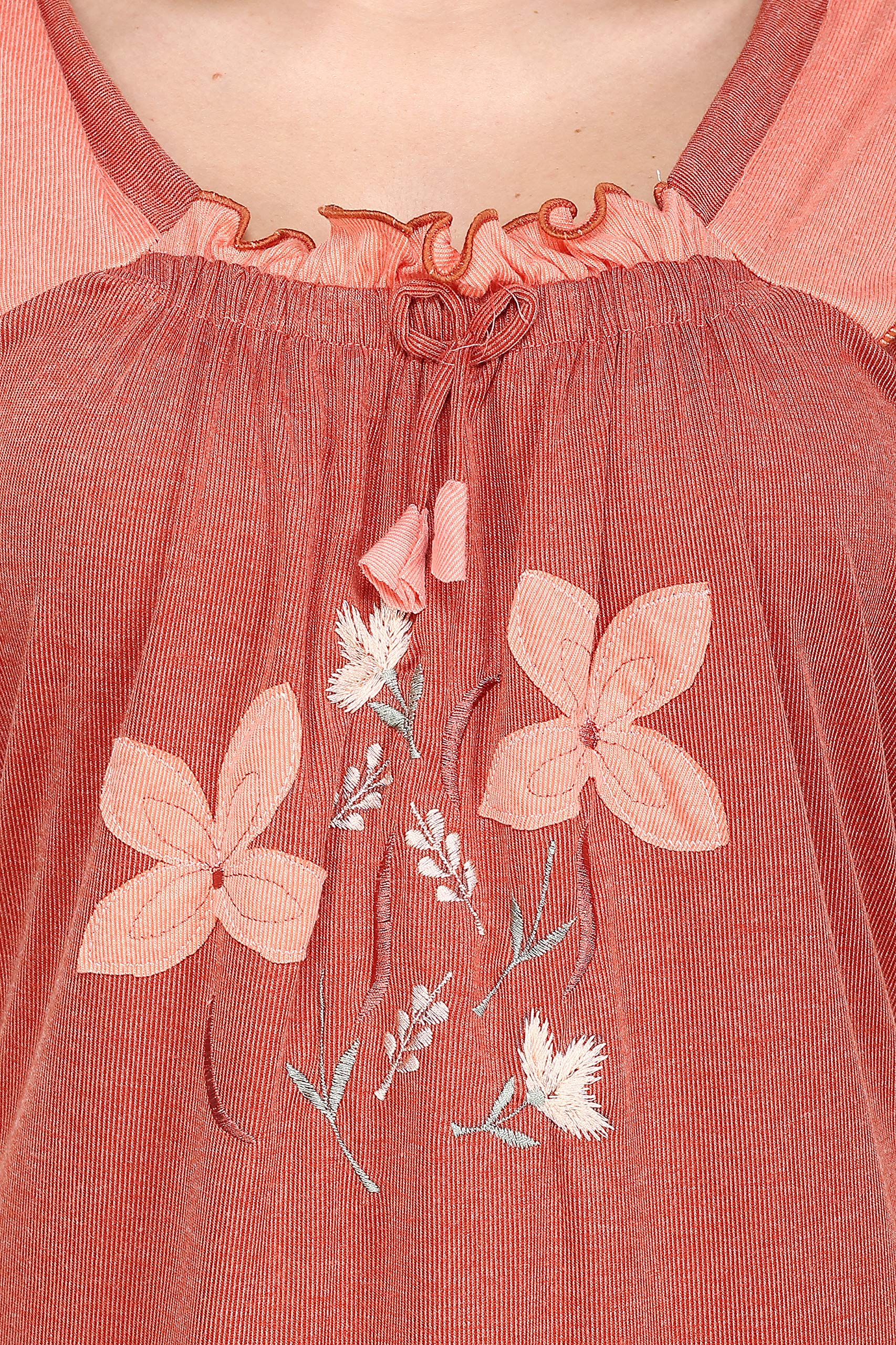 Noty- Women's Hosiery Cotton Blend Nighty | Soft Fabric | Short Sleeves Nighty