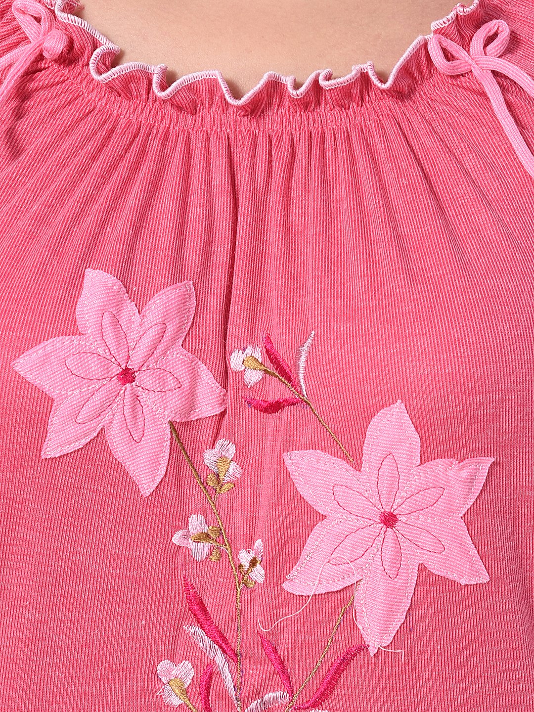 Noty Women's Cotton Floral Maxi Nighty