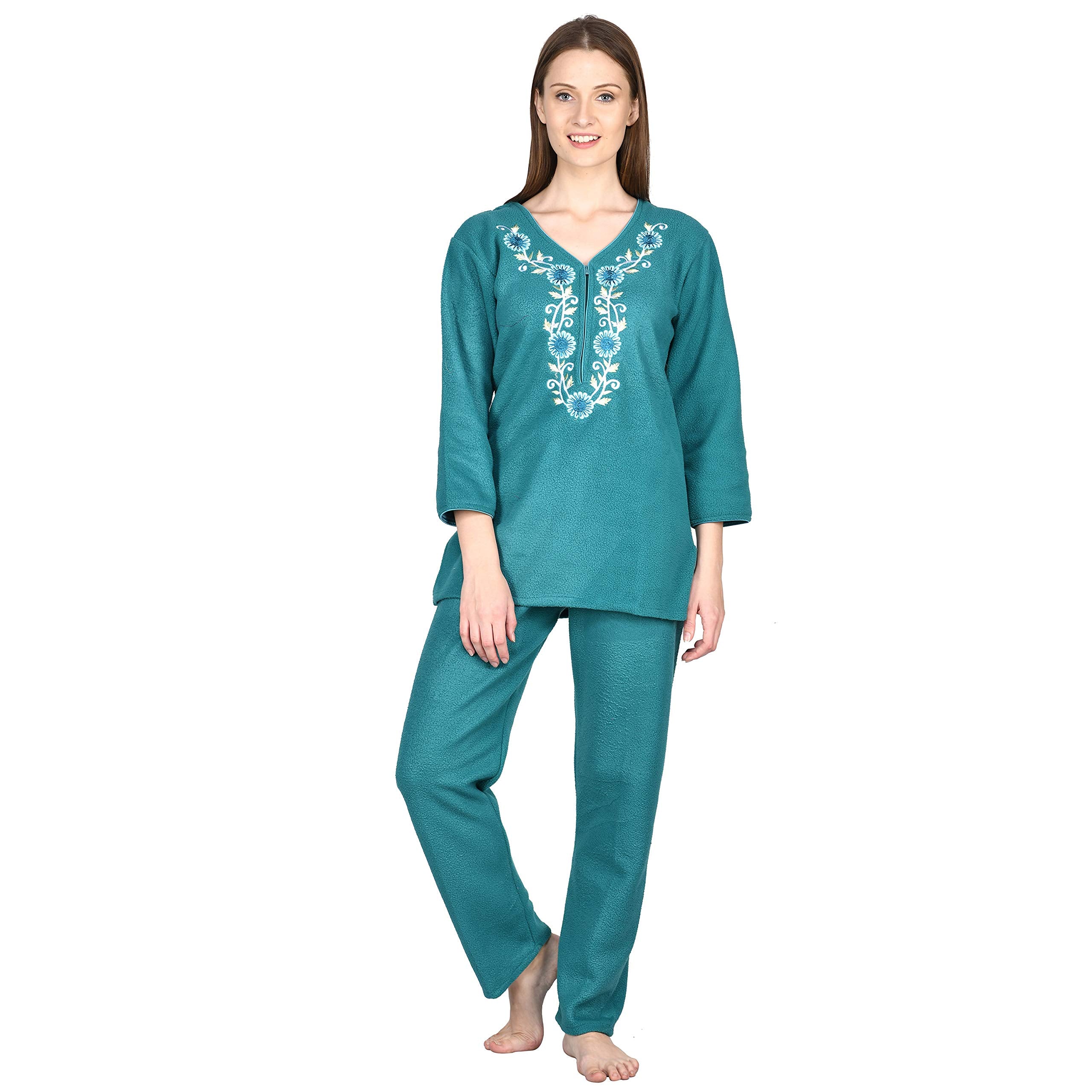 Noty ® Girl's/Women's Fleece Woolen/Winter Night Suit