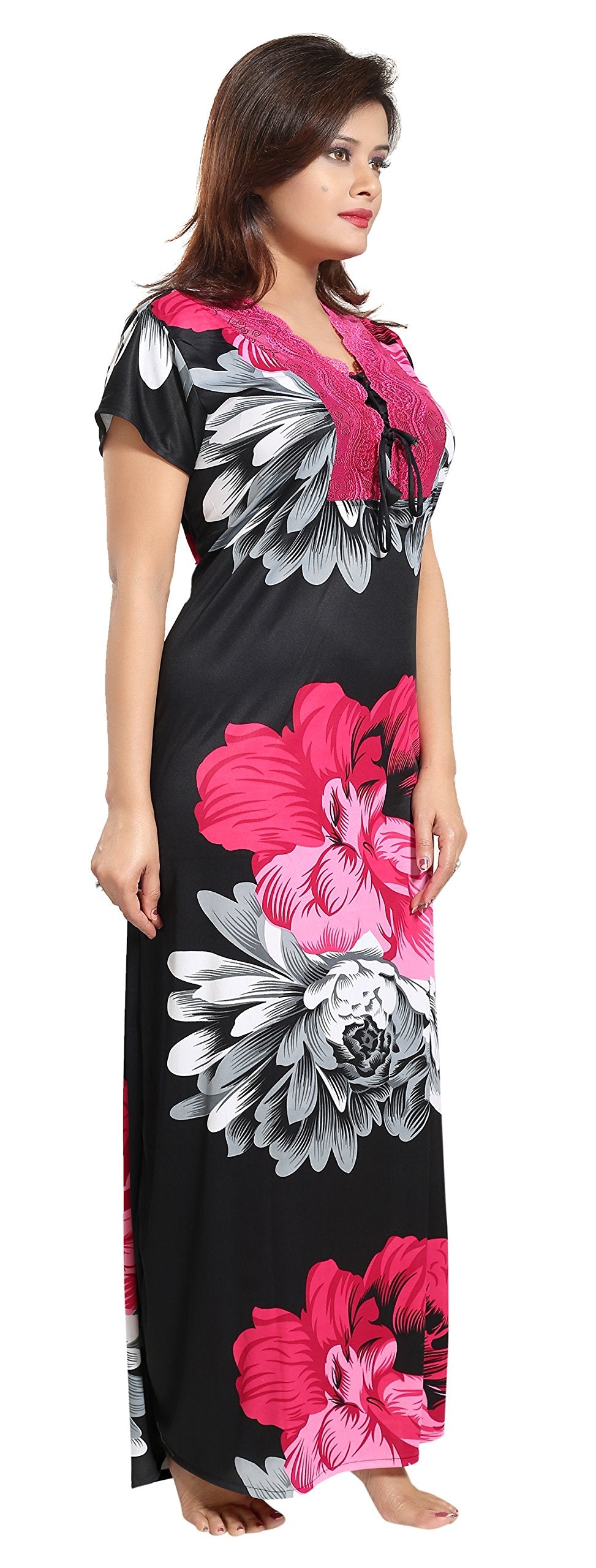 Women's Sarina Floral Maxi Night Gown