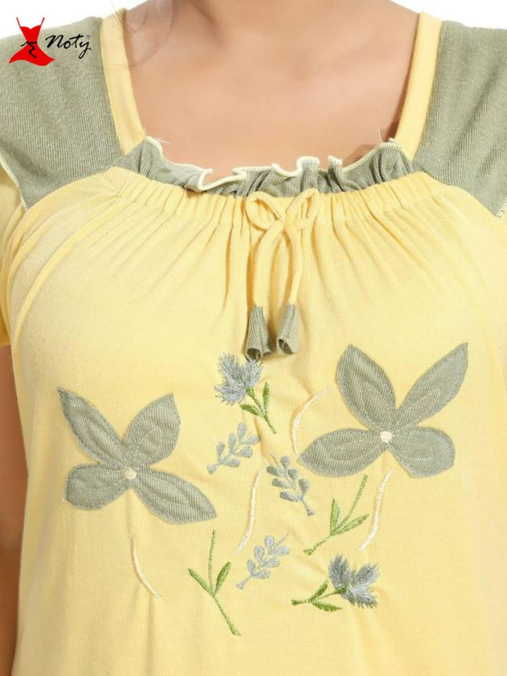 Noty - Women's | Girls | Poly Viscose Knits Nighty | Night Dress | Night Gown