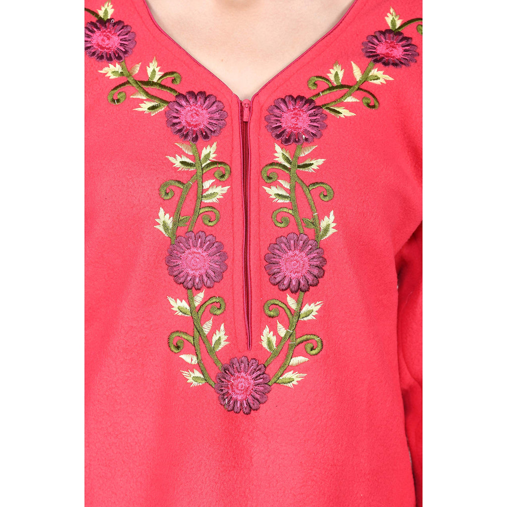 Noty ® Girl's/Women's Fleece Woolen/Winter Night Suit