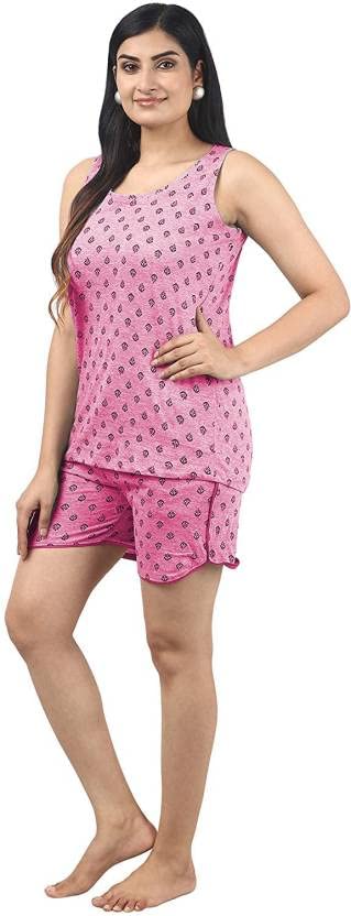 Noty ® Girl's/Women's Cotton- Paisely-Round Neck