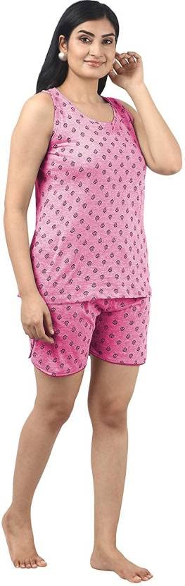 Noty ® Girl's/Women's Cotton- Paisely-Round Neck