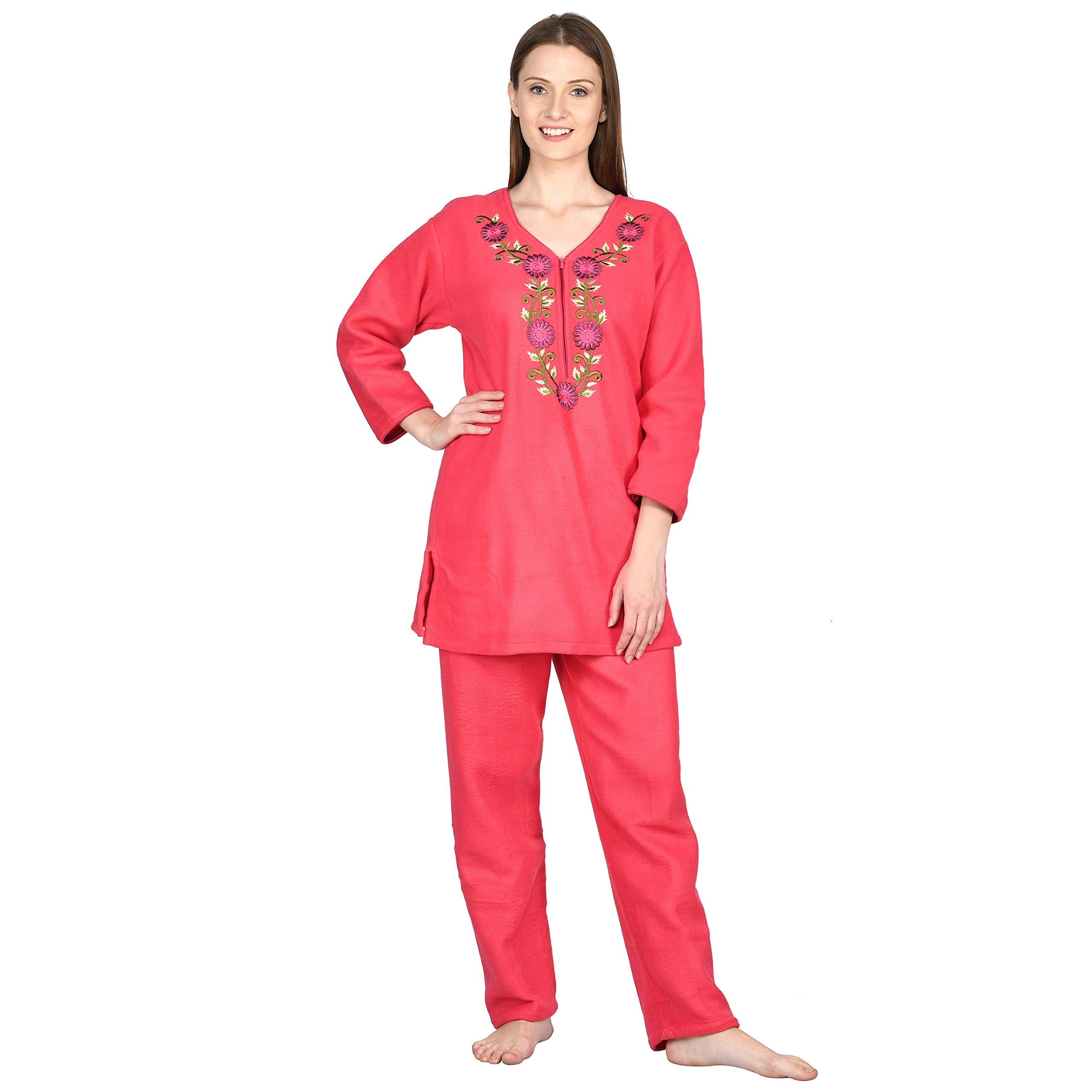 Noty ® Girl's/Women's Fleece Woolen/Winter Night Suit