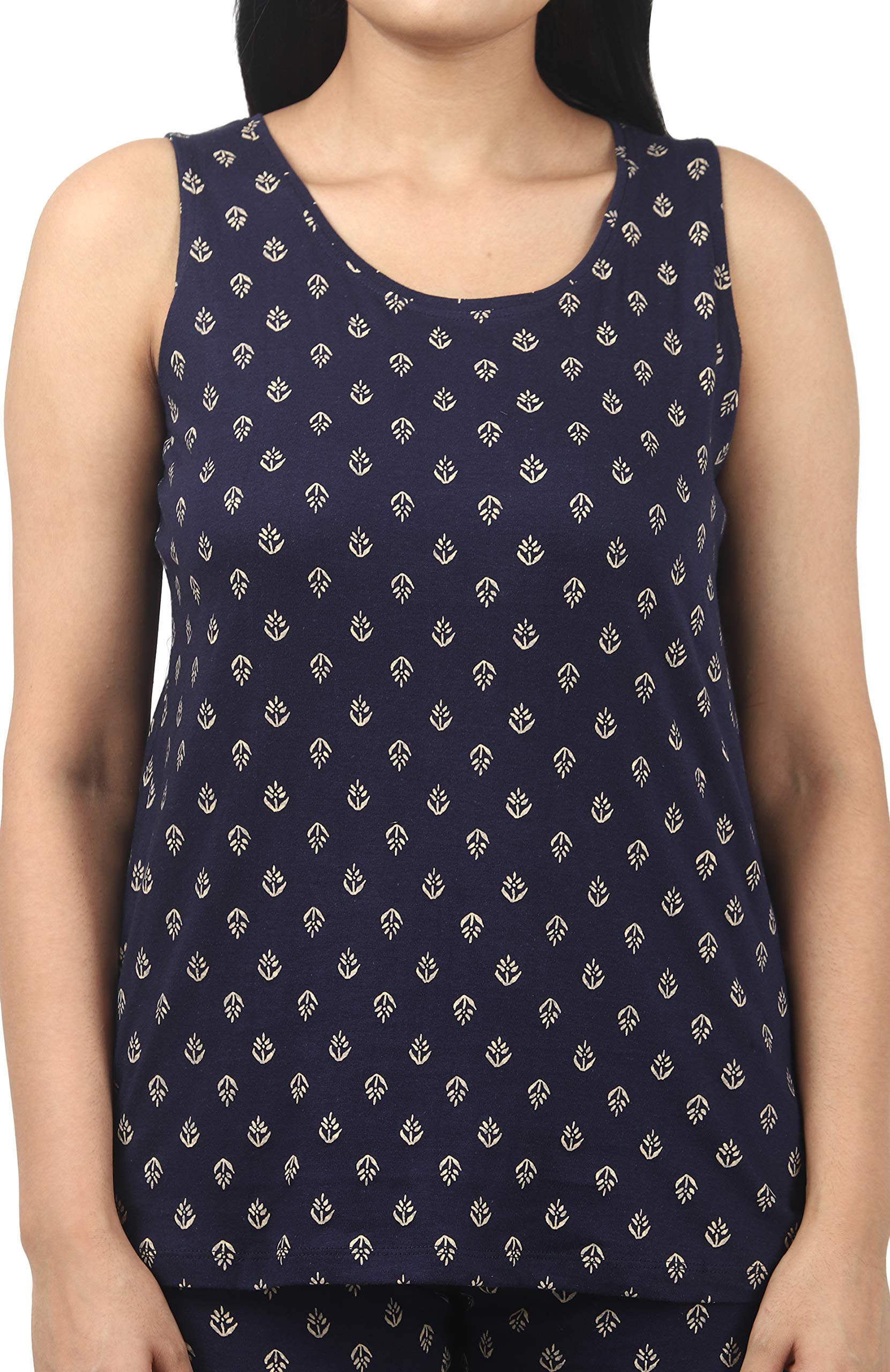 Noty ® Girl's/Women's Cotton- Paisely-Round Neck