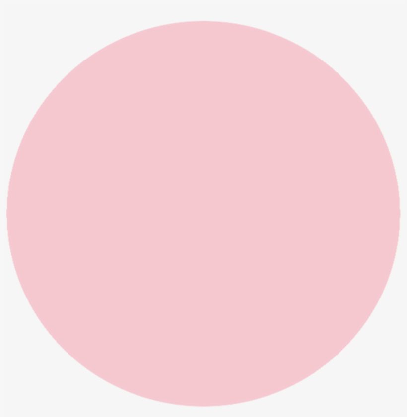 light pink circle transparent