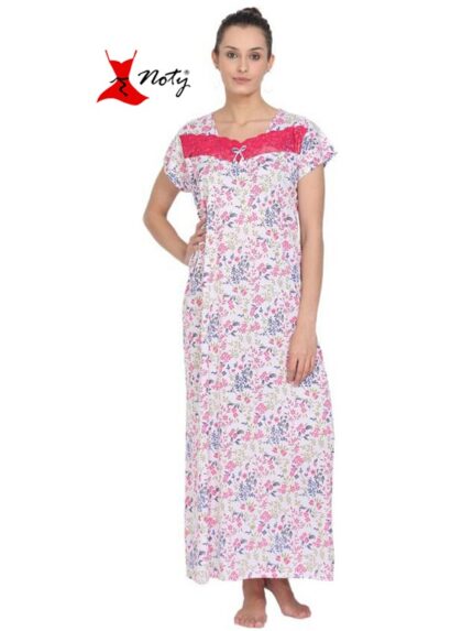 Noty women's floral maxi nighty